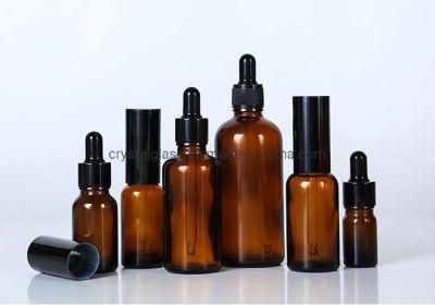 5ml-100ml Amber Glass Essential Oil Bottle with Dropper for Cosmetic