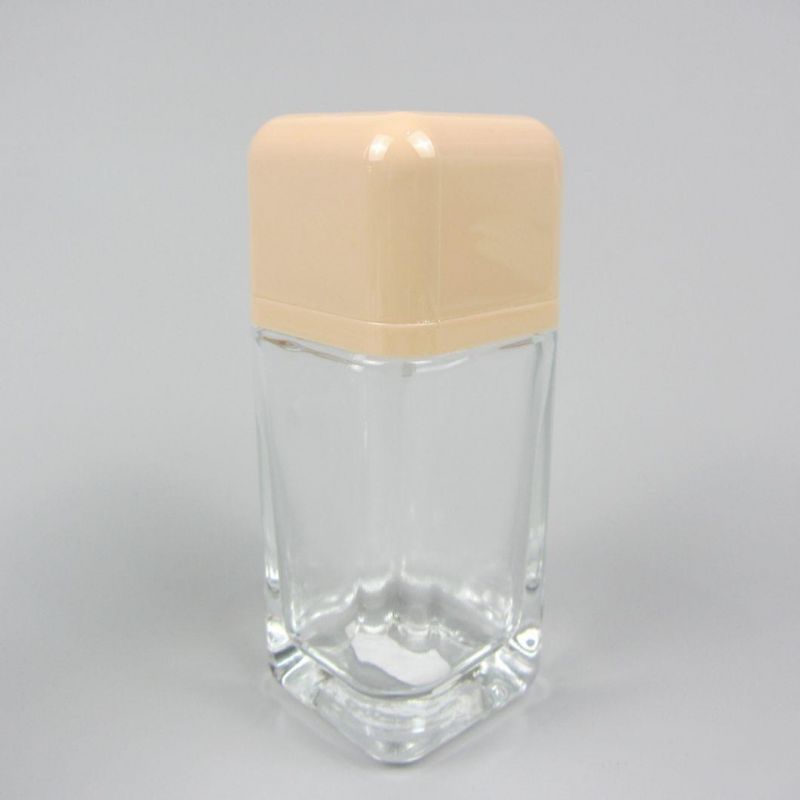 100ml Crimp Square Glass Empty Perfume Spray Bottle