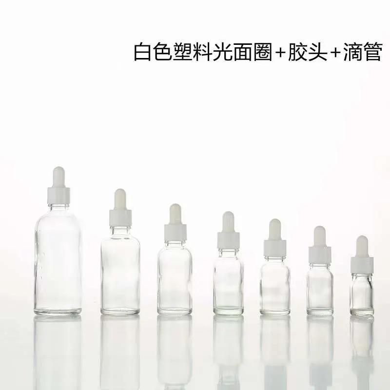 Customized Color 20ml 30ml 40ml 50ml 60ml 100ml 120ml Essential Oil Dropper Serum Glass Bottles