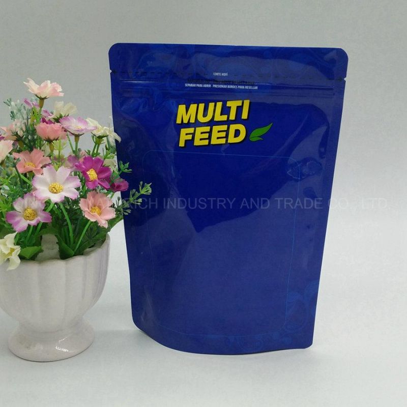 10kg Fertilizer Packaging Zipper Bag Stand up Zipper Pouch