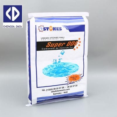 Concrete Cement 25kg Transparent Color PP Valve Bag