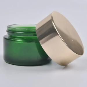 Low MOQ Cosmetic Packaging 5g 10g 20g 30g 50g Frosted Glass Jars