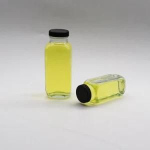 16oz French 250ml 350ml 500ml Square Juice Glass Bottles Packaging for Beverage