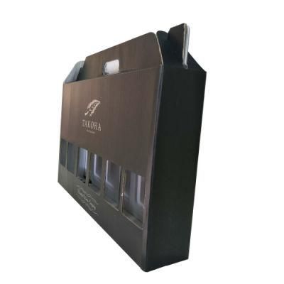 Factory Price Corrugated Wine Packing Box with Handle