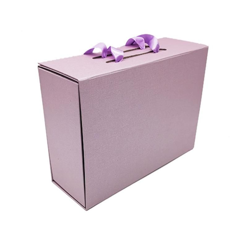 OEM Perfume Bottle Box Paper Foldable Plaind Cosmetic Silk Lingerie Perfume Packing Paper Foldable Handbag Packaging Wedding Favour Boxes