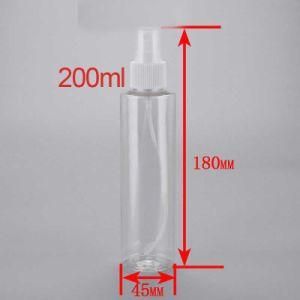 200ml Pet Plastic Shoulder Cosmetic Packaging Sprayer Pumpbottle