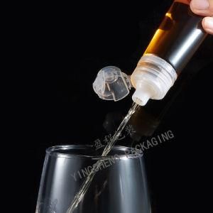 28-400 Bicolor One Way Beverage Dispensing Closure with Silicone Valve, No Leakage, No Drip Theftproof Design