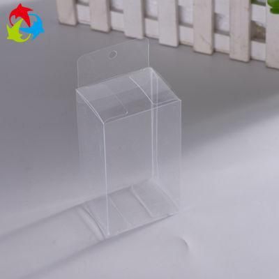 Foldable Cosmetic Pet PVC Transparent Plastic Packaging Box