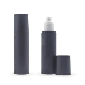 100ml Cosmetic Packaging Matte Finish Airless Bottle Plastic Container