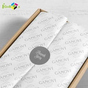 Printed Logo Custom Clothing Clothes Tissue Paper Wrapping for Packaging