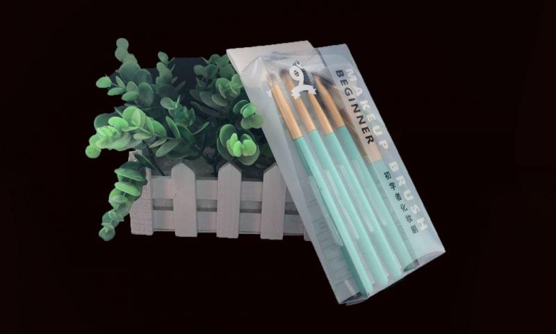 Customized Clear Beauty Packing Plastic Box Cosmetic Box for make up brush