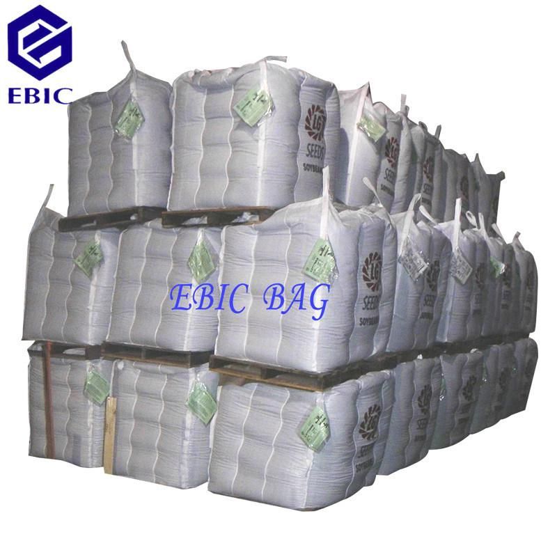 Jumbo Bulk FIBC Baffle Q Ventilated Firewood Fertilizer Cement PP Plastic Big Bag Super Sack