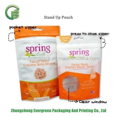 Ziplock Flat-Bottom Bags Foil Pet Treats Foil Packaging Matte Box Pouches
