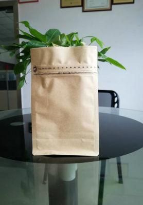 Resealable Zipper Packaging Food Paper Bag Kraft Paper Bag