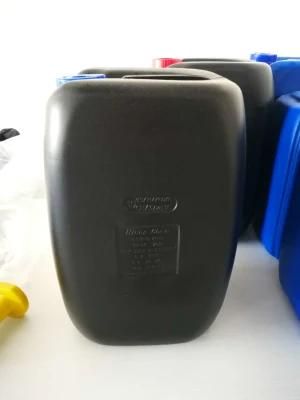 35kg Black HDPE Nitric Acid Plastic Drum for Packing