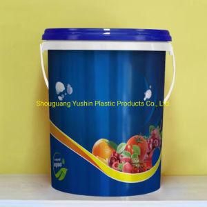 20L PP Plastic Bucket with Lid