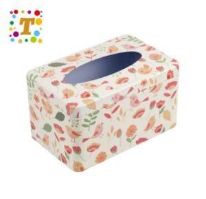 Toilet Paper Smoke Paper Towel Tin Tall Square Paper Towel Box Foreign Trade Tins