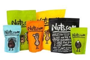 Bottom Gusset Snack Bag/Aluminum Foil Nuts Bag with Zipper