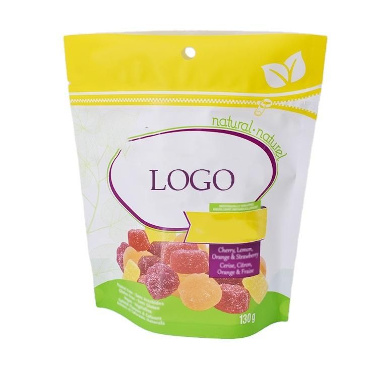 Custom Ziplock Foil Mylar Smell Proof Weed Edible Packaging Plastic Food Bags