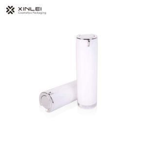 30ml Pearl White Acrylic Cosmetic Airless Bottle Cosmetic Containers