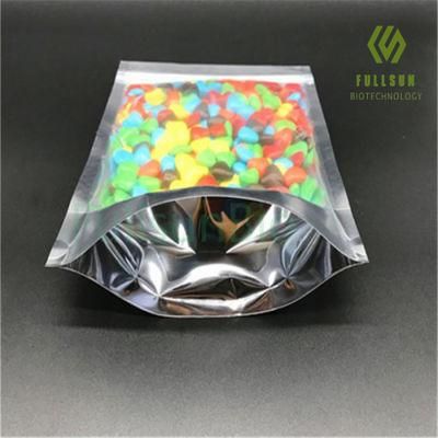 Food Packaging Coffee Seed Candy Tobacco Pill Drug Zip-Lock Reusable Aluminized Plastic Bags