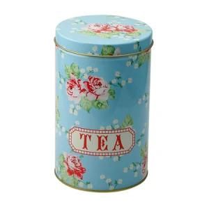 China Factory Round Tin Box for Tea or Coffee Packing