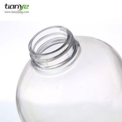 700 Ml Oval with Round Shoulder Pet Essence Bottle