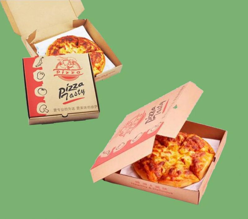 Custom Pizza Packing Box Manufacturers Turkey Pizza Delivery Box Socks