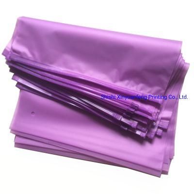 Manufacturer CPE Matt Poly Bags with Zipper for Clothing Zip Lock Bag Packaging Bag