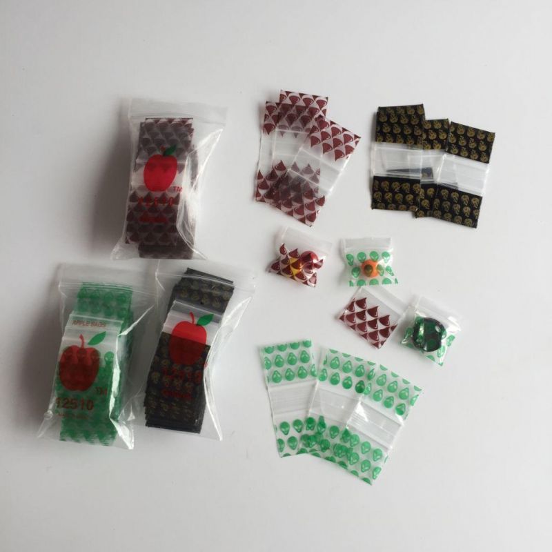 Mini Special Design Popular Product Zip Lock Resealable LDPE Plastic Coin Bag