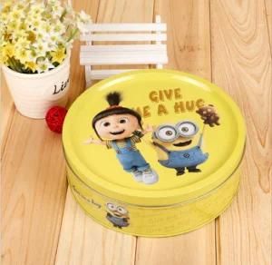 Girl Design Minions Cookie Gift-Wrapped Tin Box