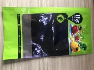 Matte Mopp/VMPET/PE Four Side Seal Food Grade Foil Plastic Bag for Food