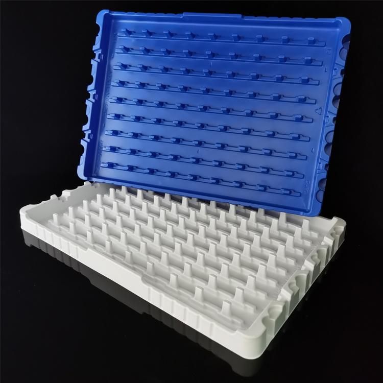 Customized Blister Component Packaging, Vacuum Forming Plastic Tray, Electronic Tray