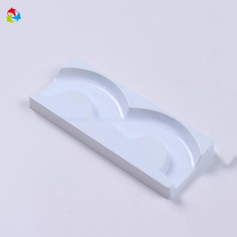 Free Sample Empty White Cosmetic Plastic Tray