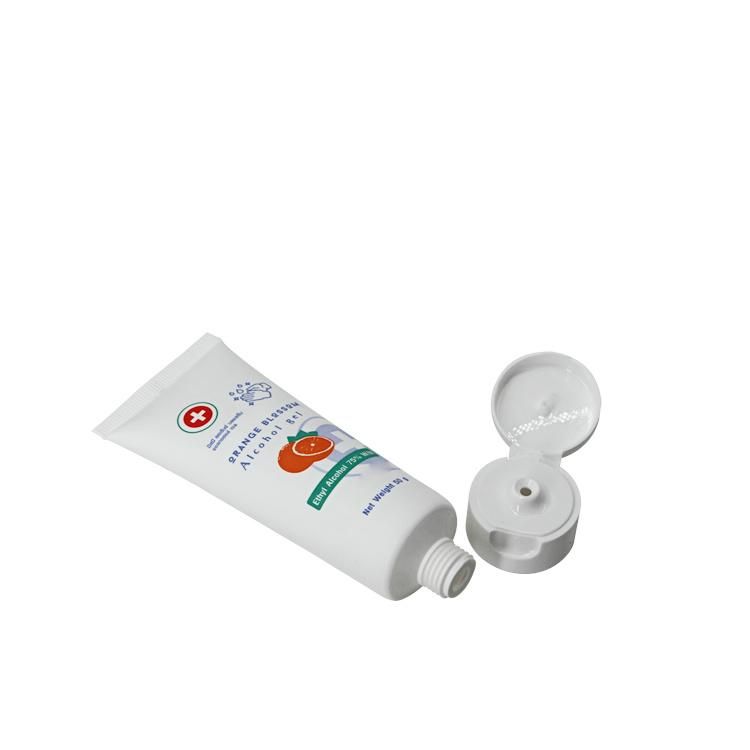 50ml Portable Plastic Packaging Tube for Hand Sanitizer Gel