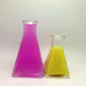50ml 110ml Cone Shaped Glass Diffuser Bottle in Square Bottom