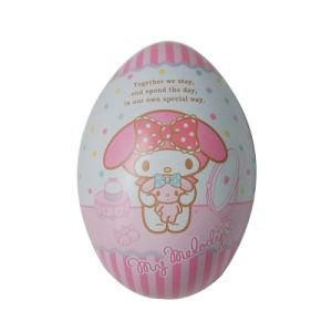 Egg Shape Metal Tin Box Easter Gift Tin Can