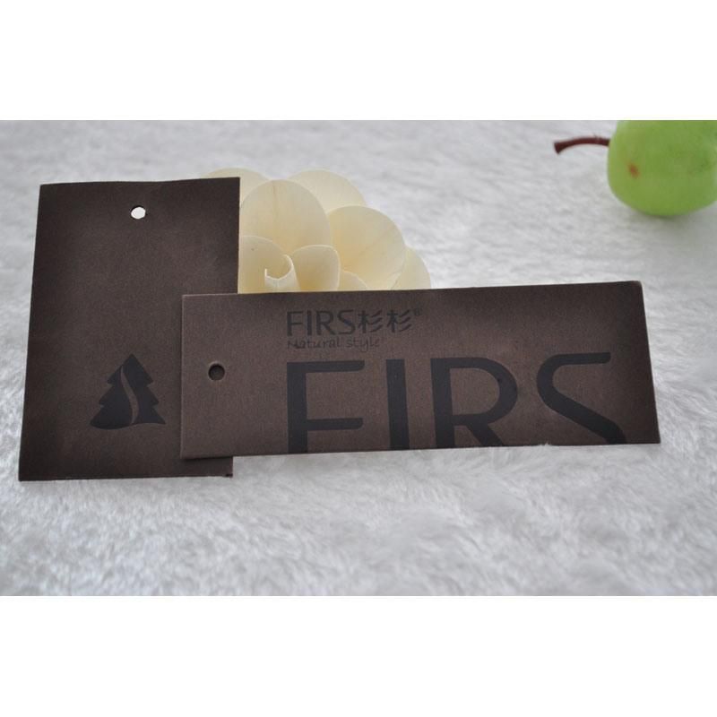 Eco-Friendly Words Cycyle Hangtag for Apparel