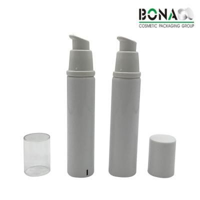 100ml Plastic PCR Cosmetic PE Tube with Airless Pump Cosmetic Packaging