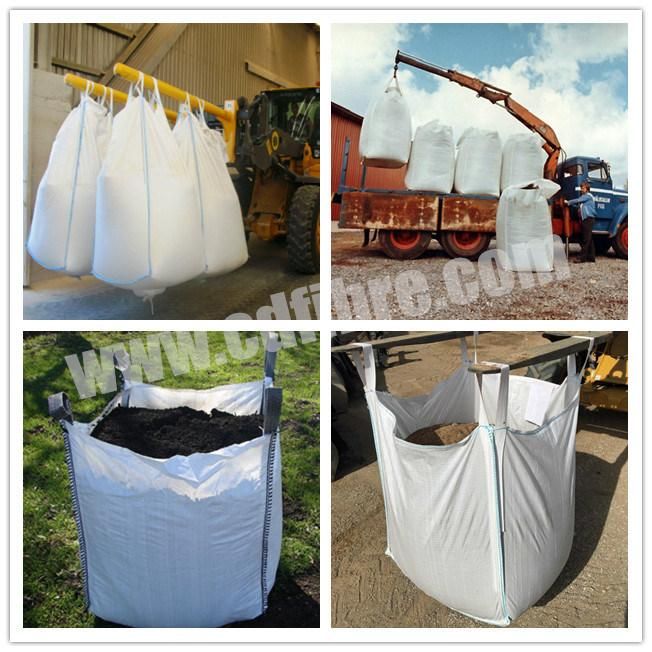 Side-Seam FIBC PP Bulk Woven Big Bag with Flat Bottom