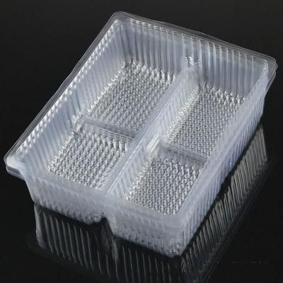 factory OEM disposible food fresh clear pet/PVC/PS/plastic blister tray