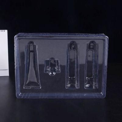 Custom Plastic Transparent Blister Insert Tray for Cosmetic Products Packaging