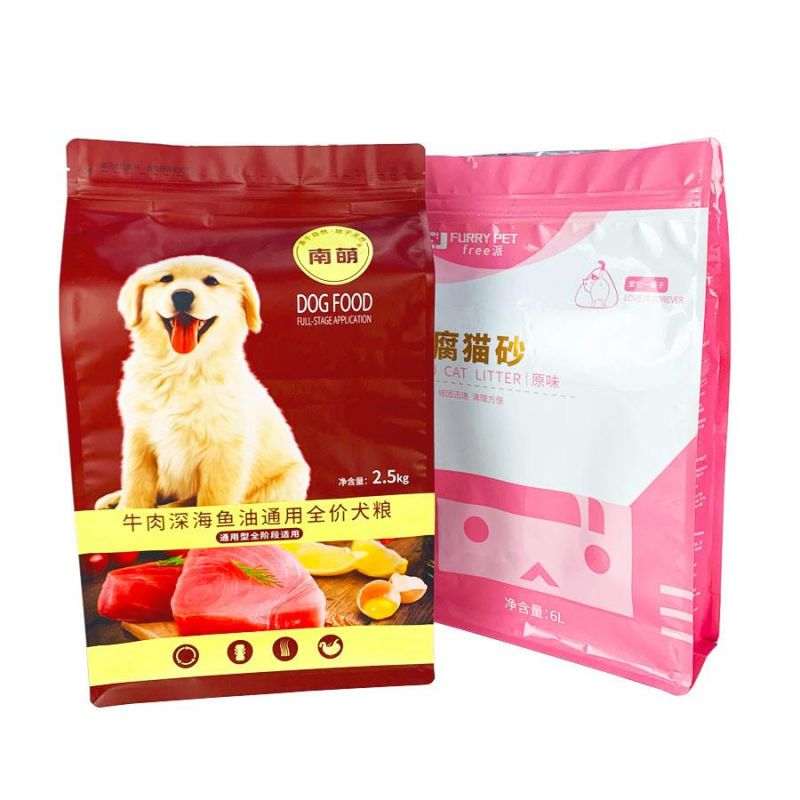 Customized Food Packaging Pouches Alunminun Foil Bag for Pets Food