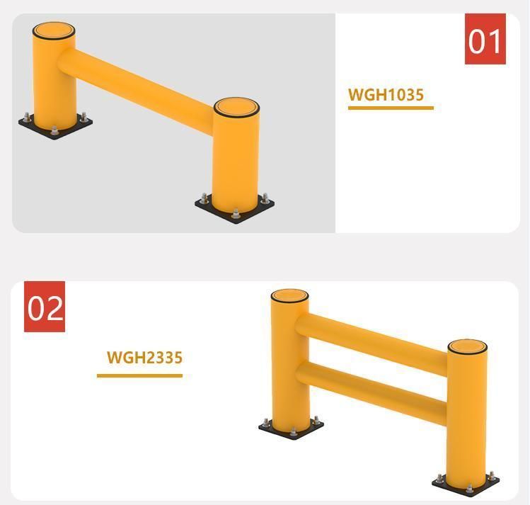 Factory Sales Flexible System Pallet Rack Protection Barrier Plastic Road Safety Barrier