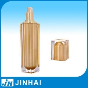 (T) 80ml Golden Acrylic Bottle Cream Lotion Bottle
