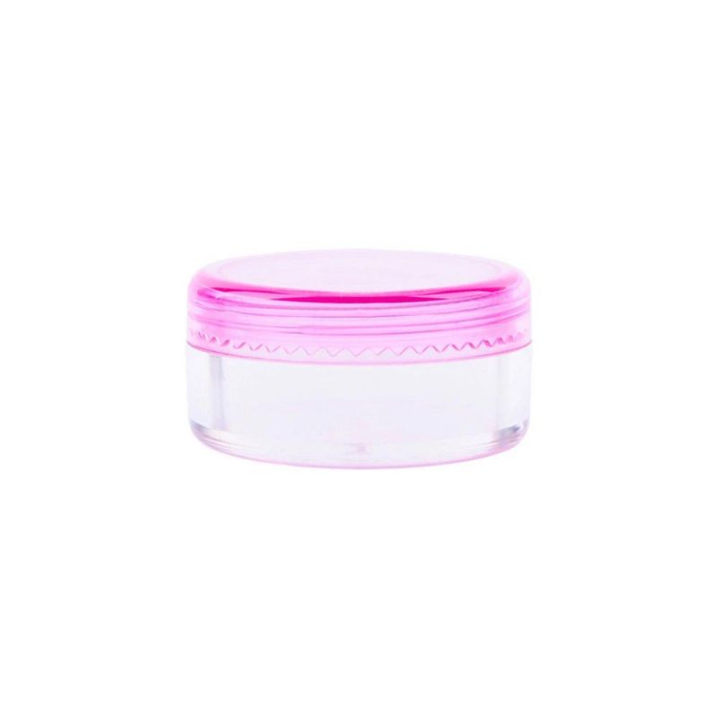 Transparent Cream Jar for Eye Shadow Face Cream Cosmetic Sample Jar