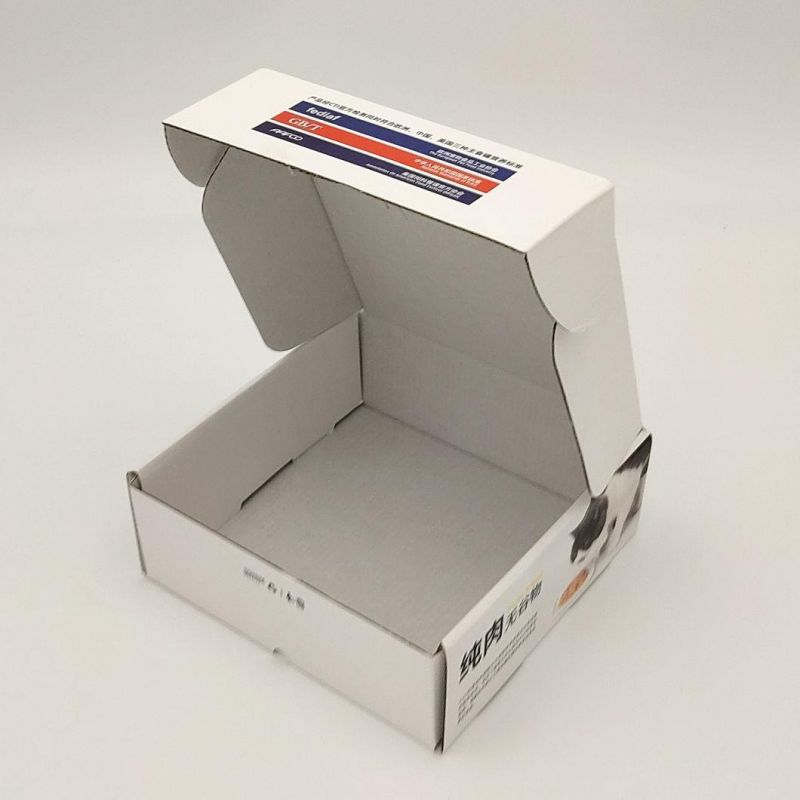 Hot Sales Custom OEM Logo Color Printing Pet Dog Cat Food Accessories Gift Packaging Paper Carton Box