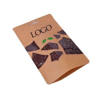 Customized Printed Heat Sealing Gold Foil Ziplock Packaging Plastic Mylar Bag