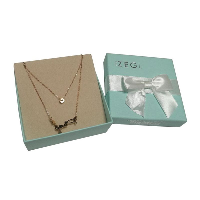 Customized Glass Mirror Jewellery Box, Paper Gift Packaging Box China