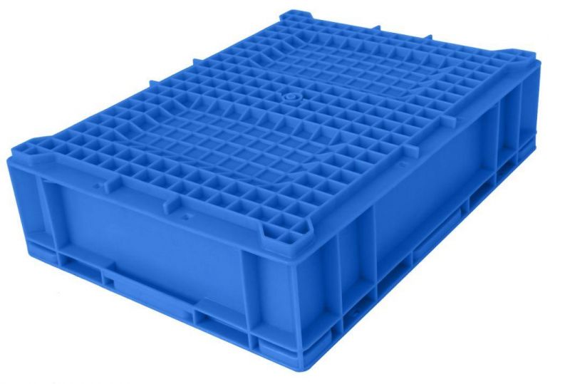 HP4a High Quality 100% Virgin PP Plastic Recycle Storage Box Hot Sale HDPE Material Cheap Price Recycle Heavy Duty Crate Plastic PP Box for Auto Parts